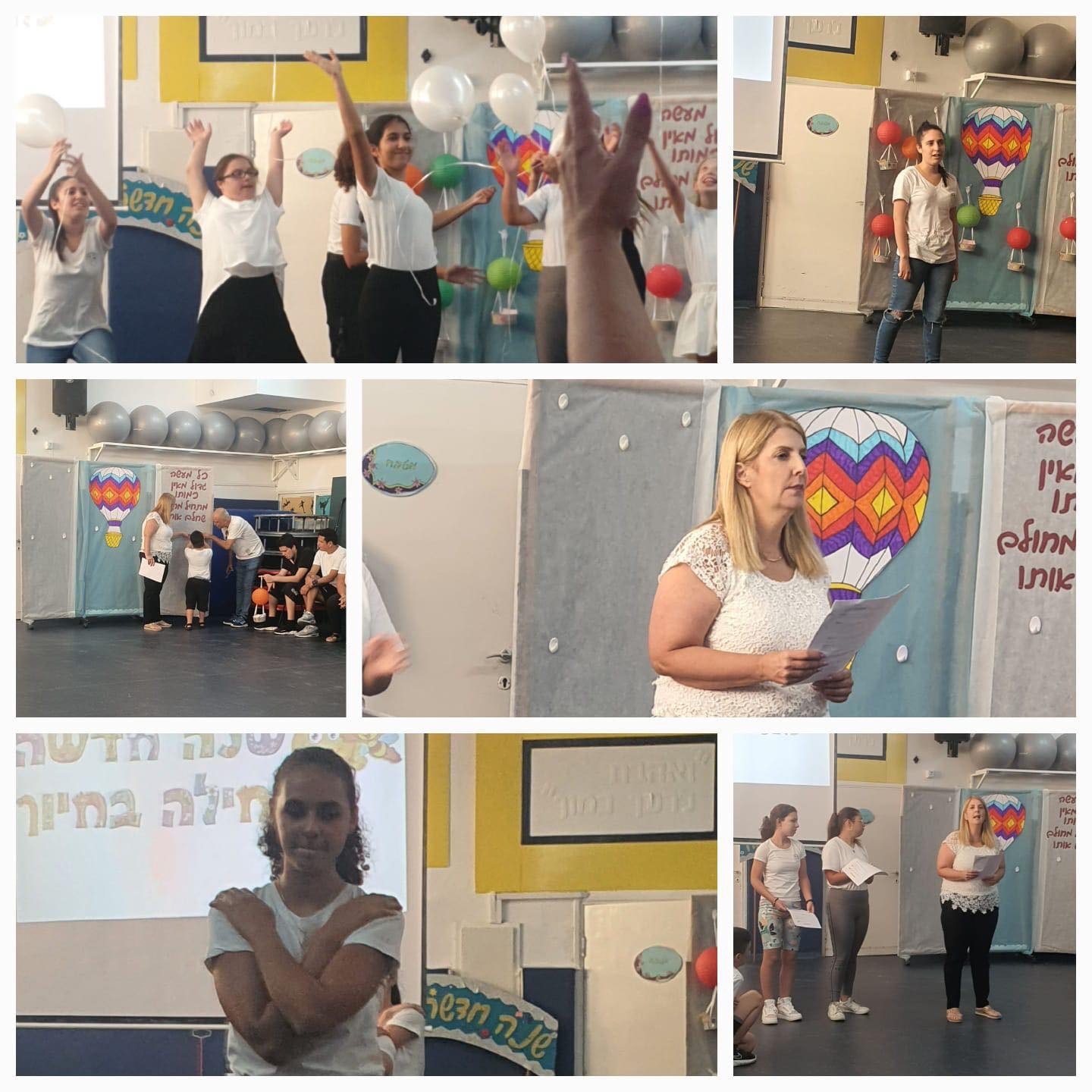 תלמידי בית הספר פותחים את שנת הלימודים החדשה בכיתות