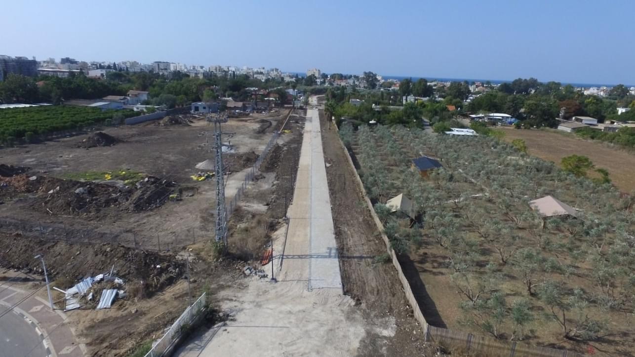 מובל נחל סער צילום אווירי