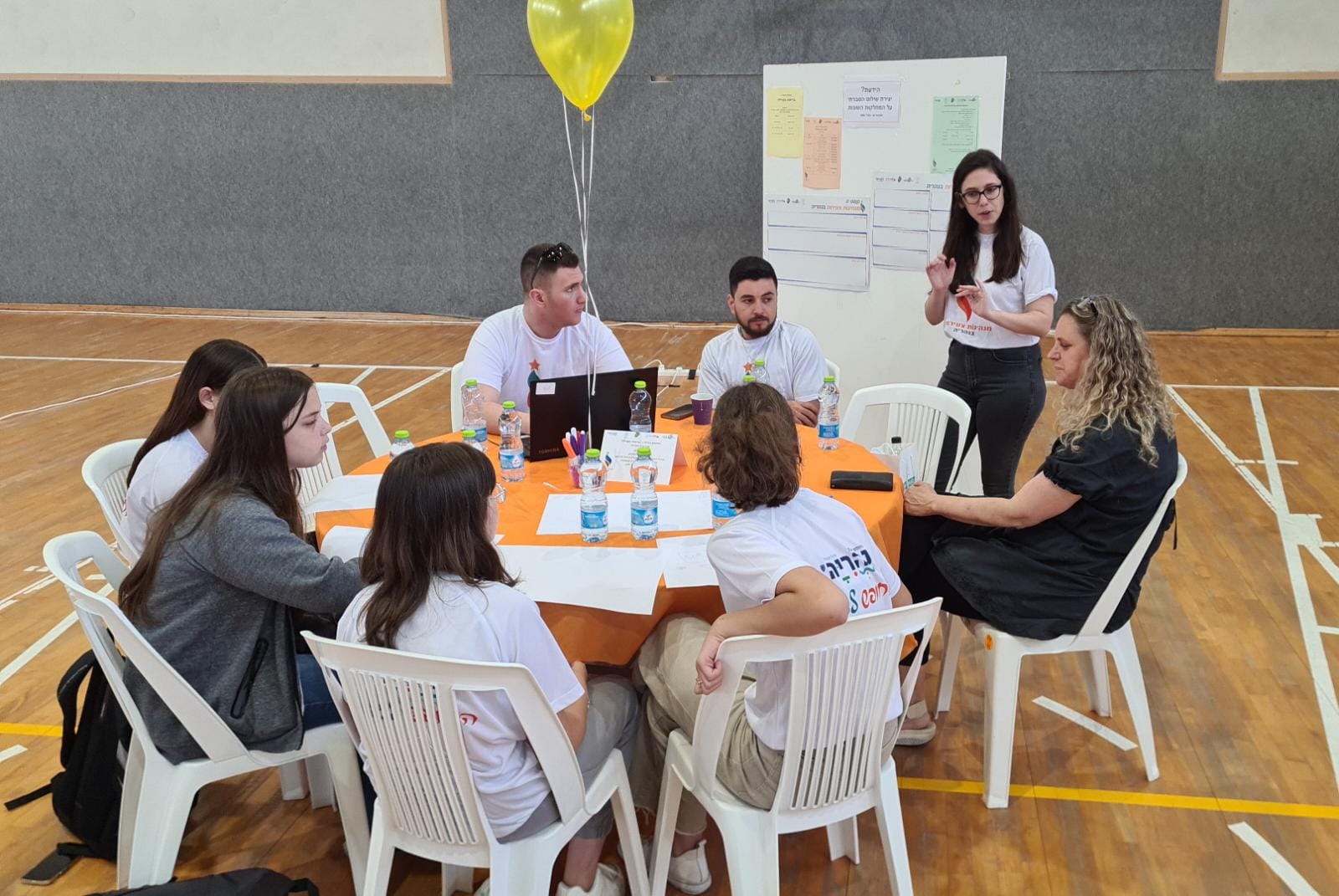 שולחן עגול - צוות חשיבה מנהיגות צעירות בנהריה