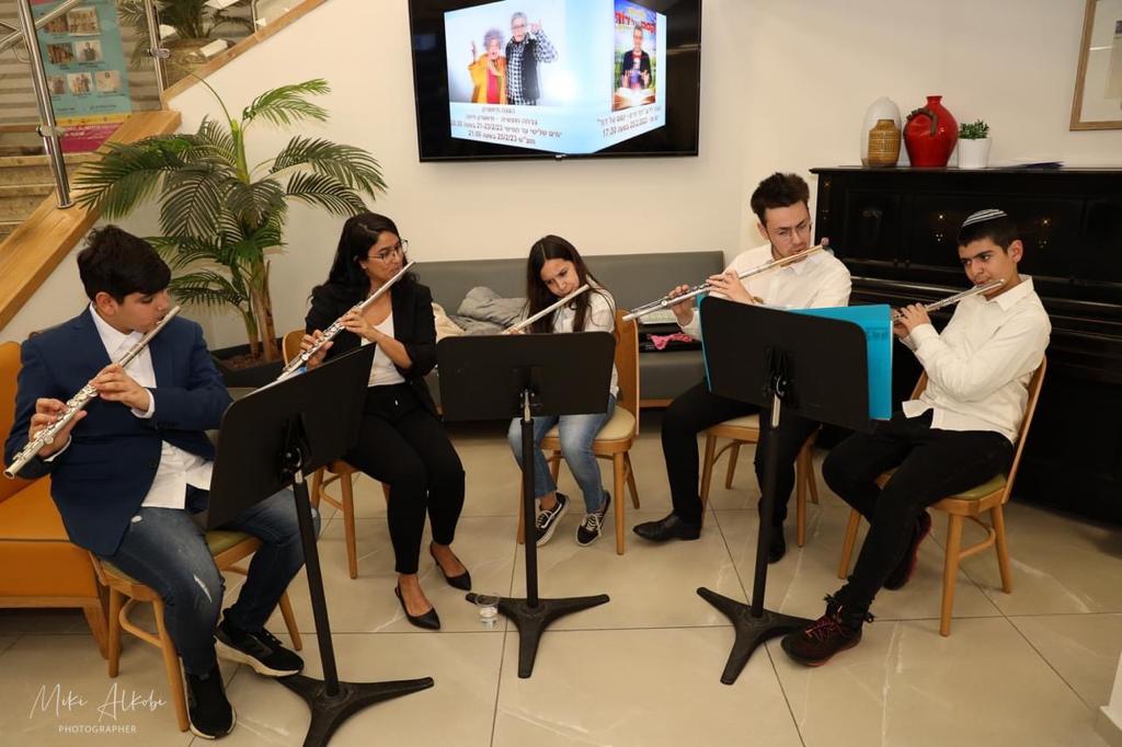יקיר העיר מופע של קוינטט מהתזמורת העירונית