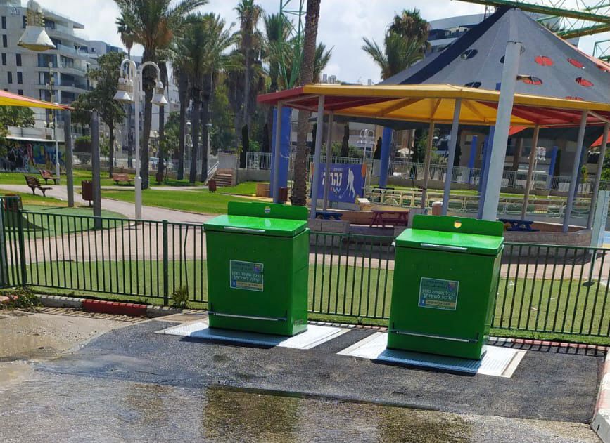 פחים מוטמנים חדשים בעיר