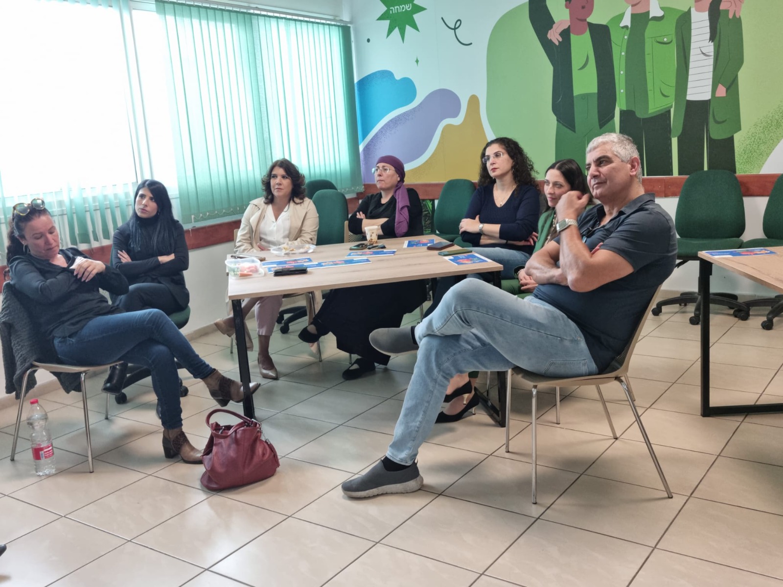 אילן וקנין ראש מנהלת חינוך וקהילה ברשות ומנהלי מוסדות החינוך