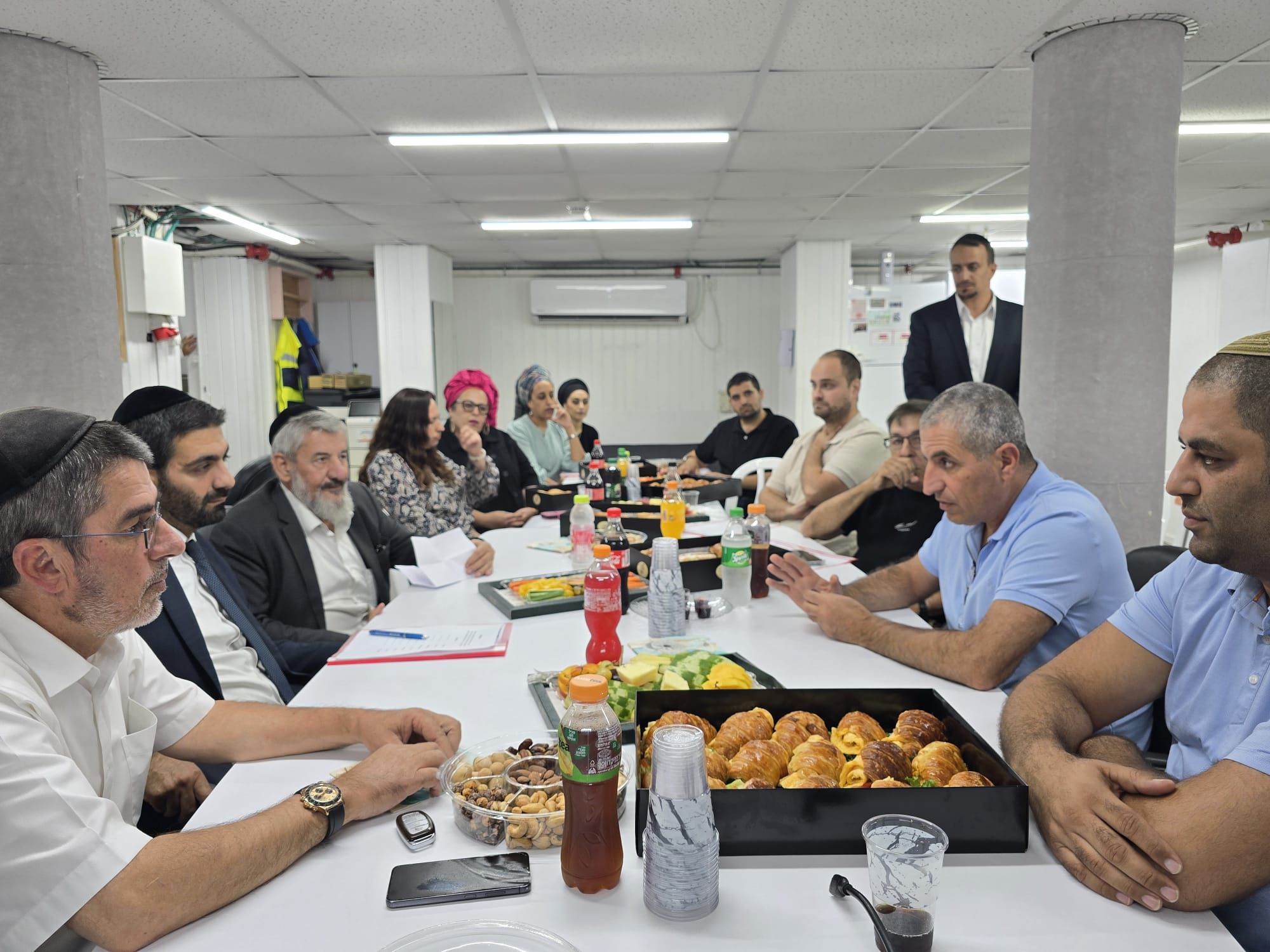ביקור השר מלכיאלי