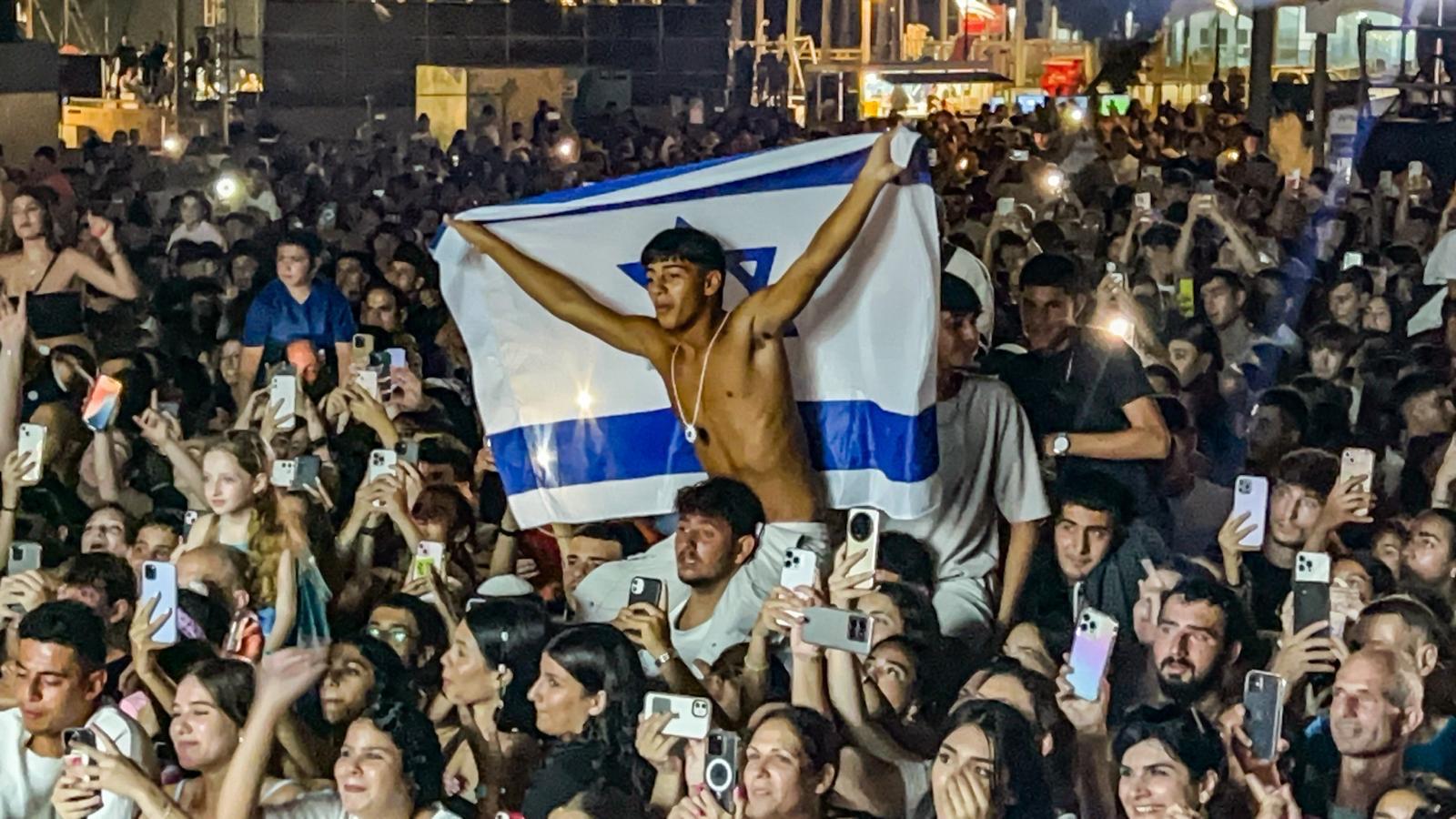 קהל בהופעה בנהריה